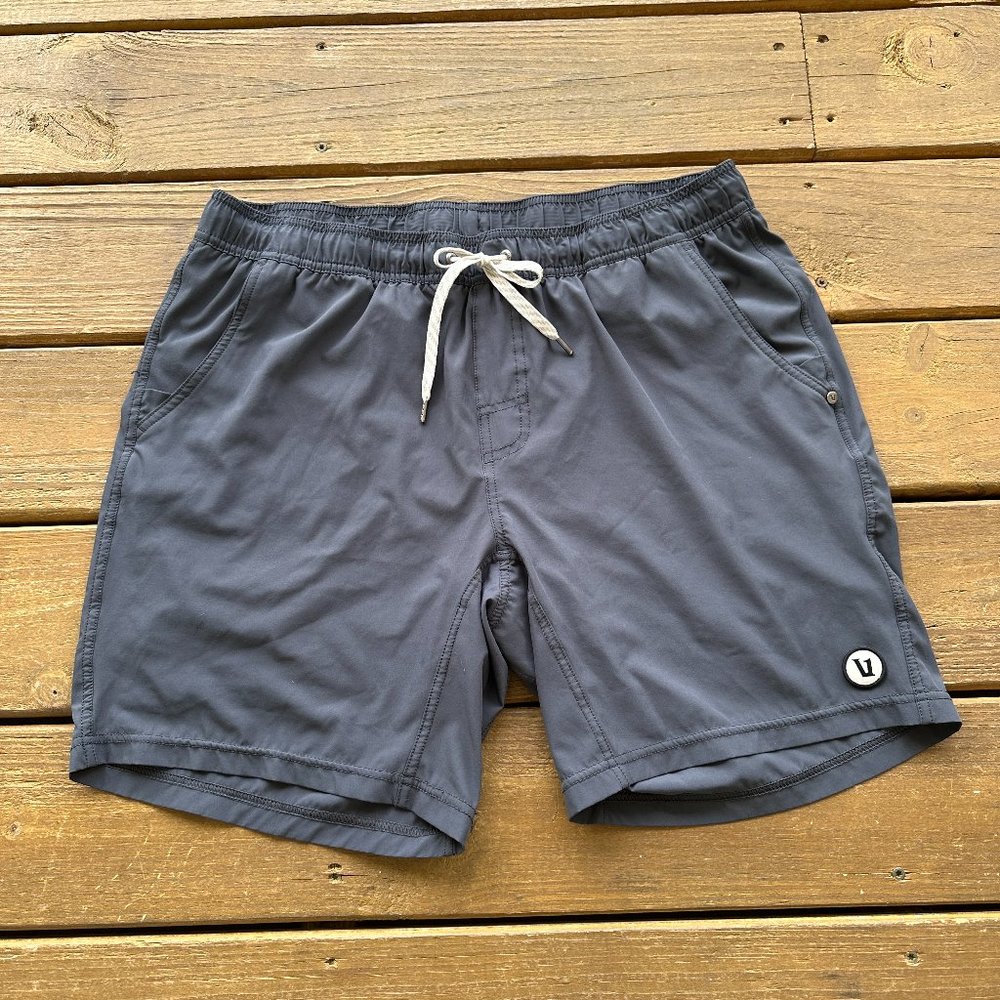 Men's Vouri Grey Kore 7" Workout Shorts